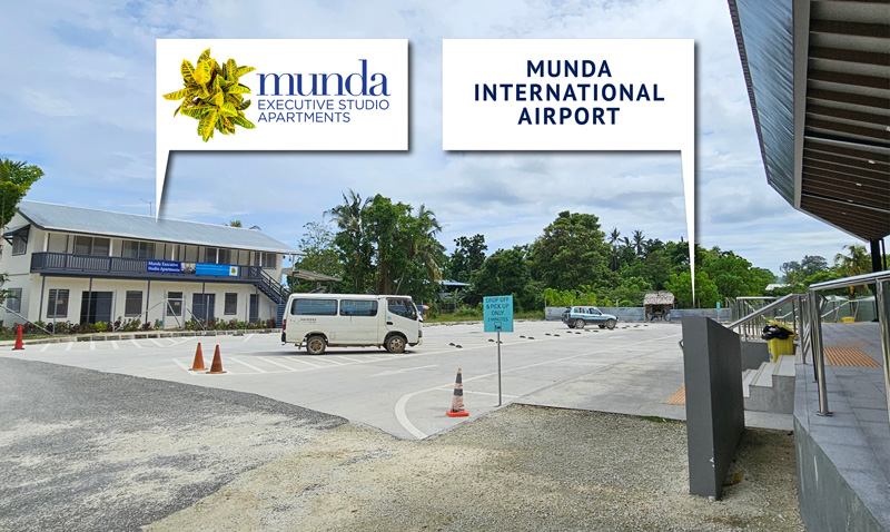 Munda Executive Studios and Munda International Airport